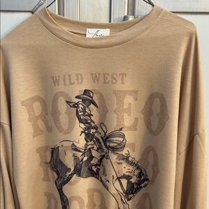 Avery Wild West Rodeo Graphic Sweatshirt